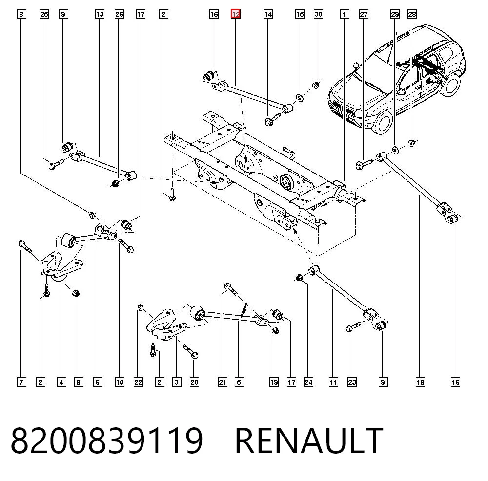 8200839119 Renault (RVI)