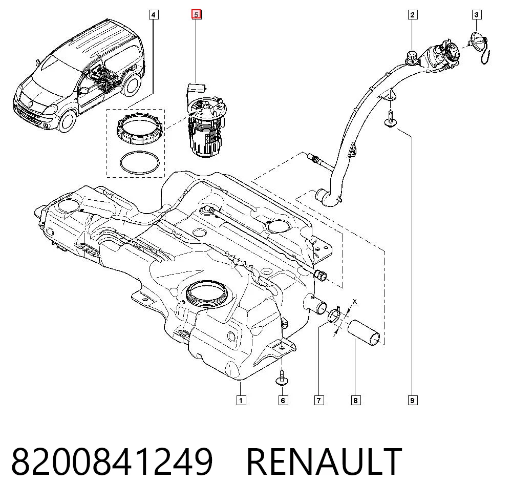 8200841249 Renault (RVI)