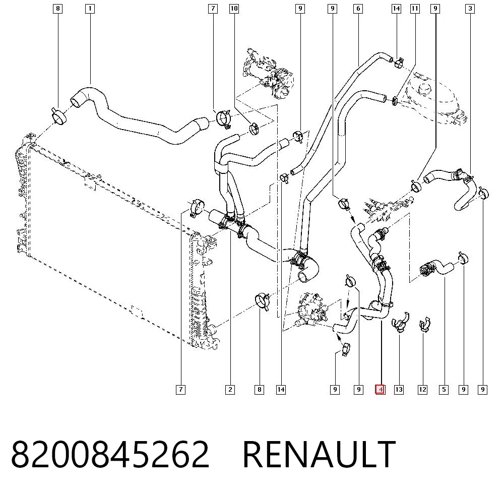 8200845262 Renault (RVI)
