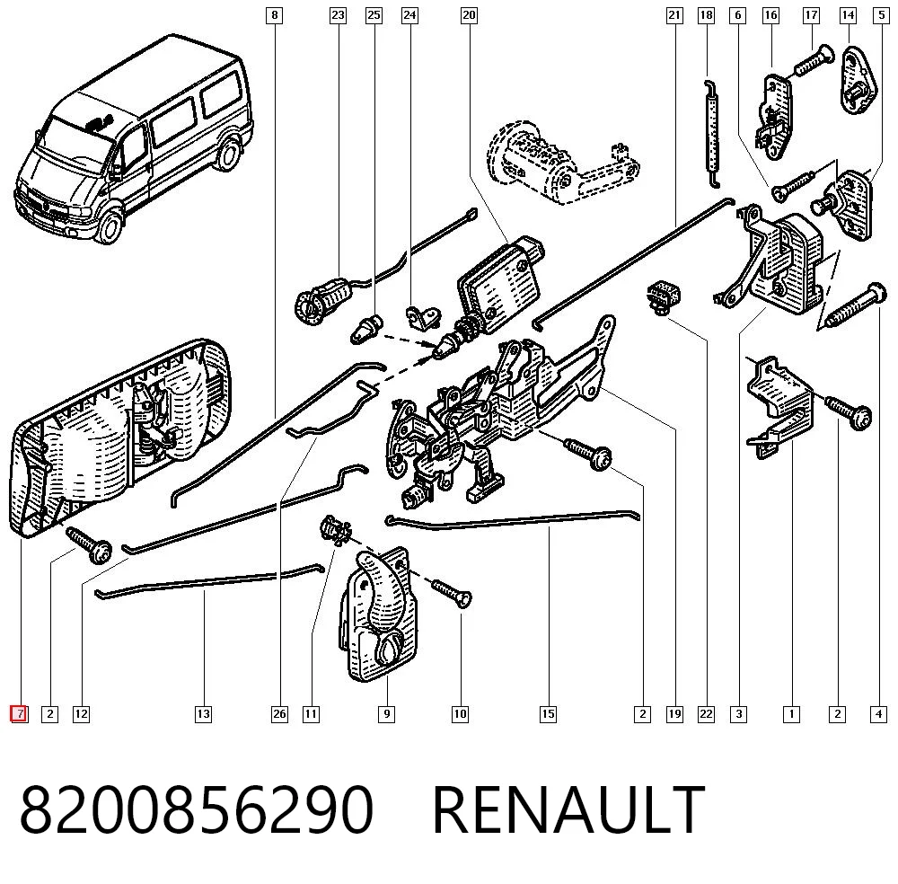 8200856290 Renault (RVI)
