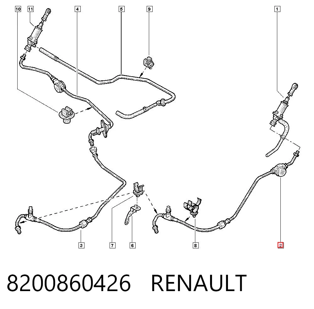 8200860426 Renault (RVI)