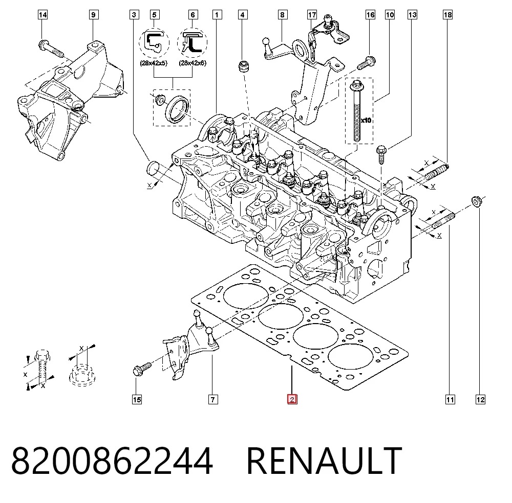Juntas de culata Nissan Micra  desde 28,87 €