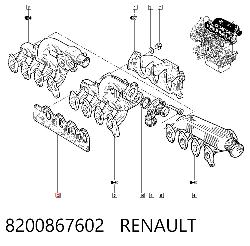 8200867602 Renault (RVI)