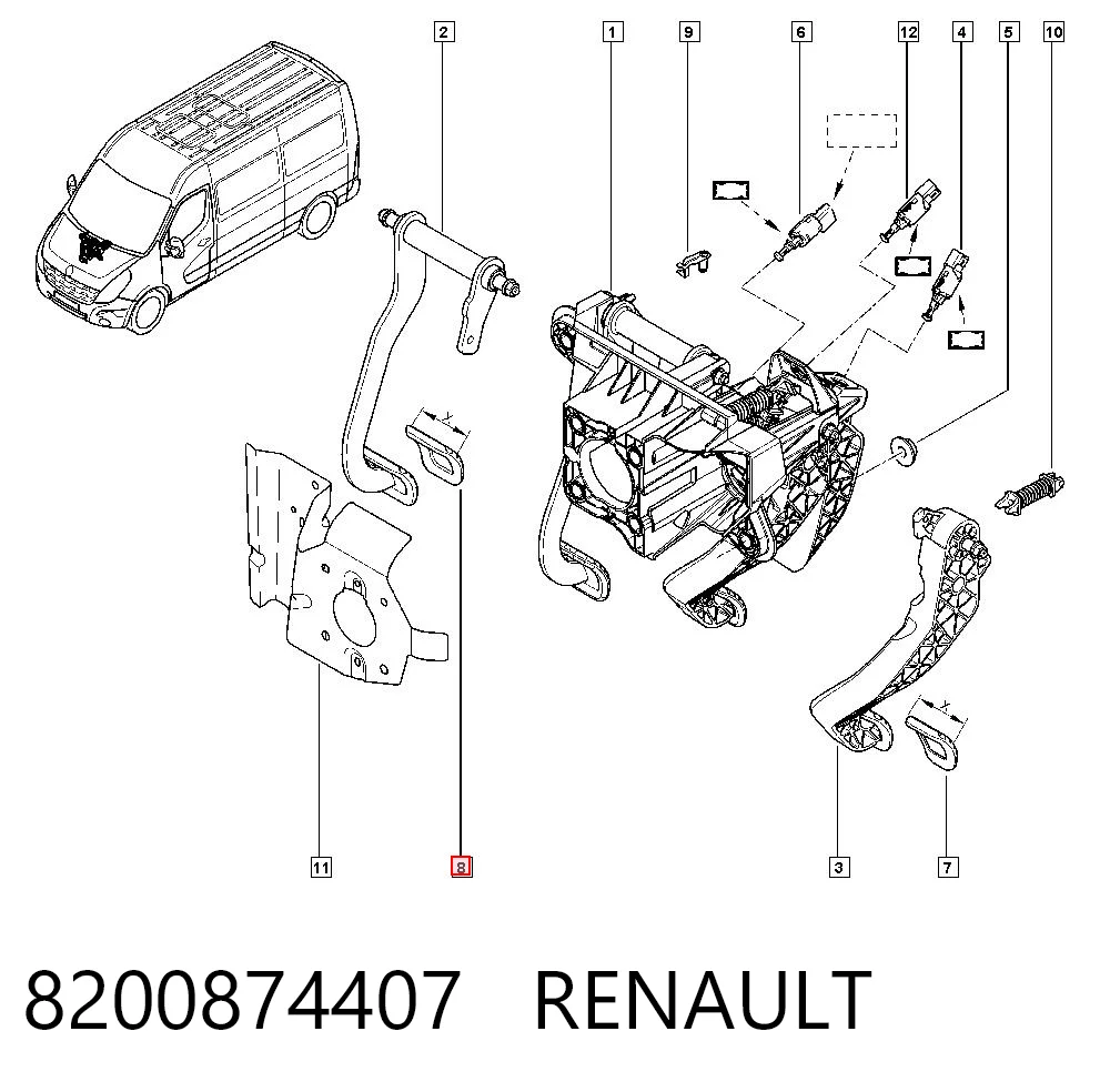 8200874407 Renault (RVI)