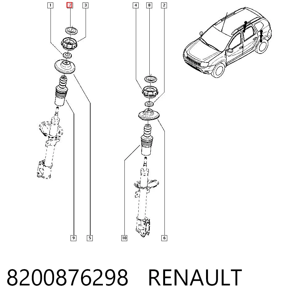 8200876298 Renault (RVI)