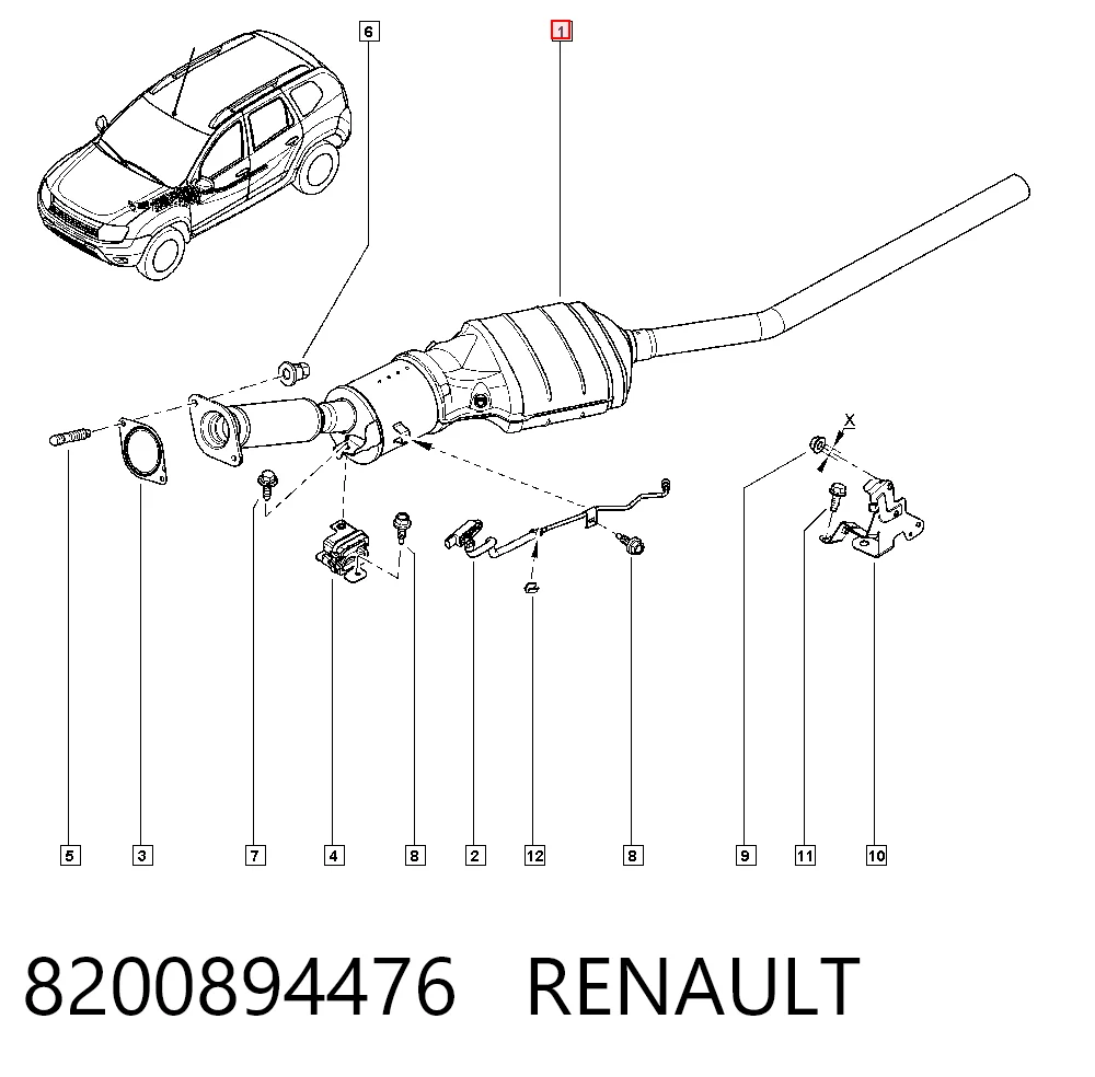 8200894476 Renault (RVI)