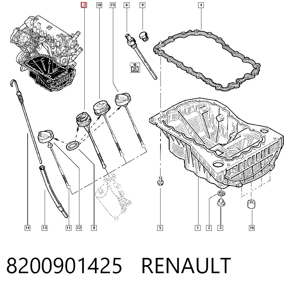 8200901425 Renault (RVI)