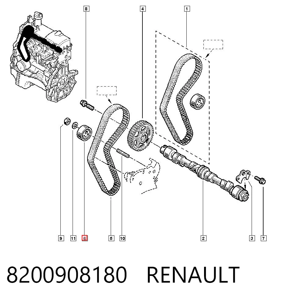 8200908180 Renault (RVI)