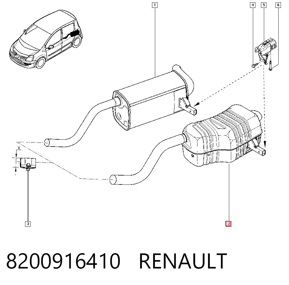 8200916410 Renault (RVI)
