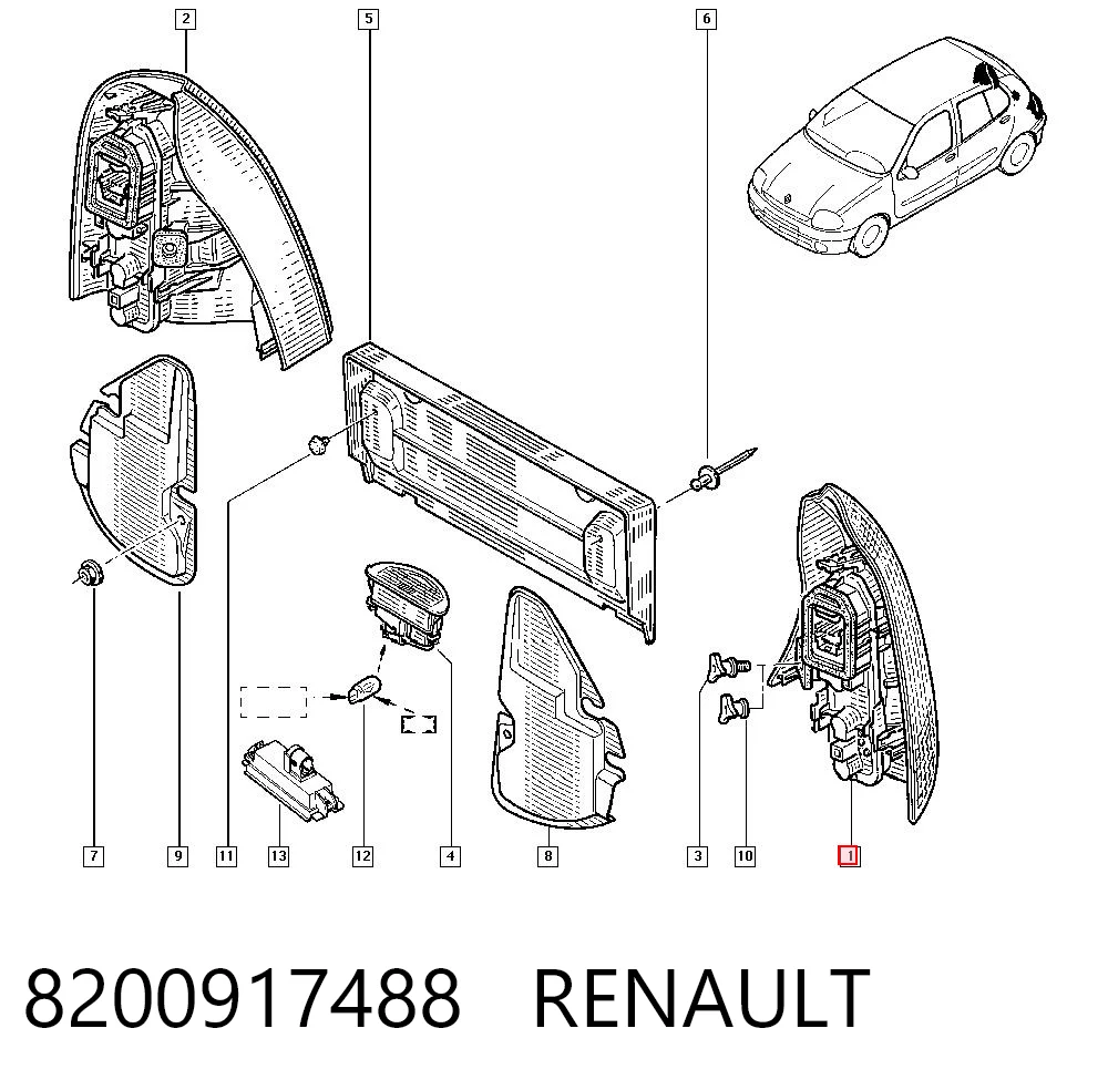 8200917488 Renault (RVI)