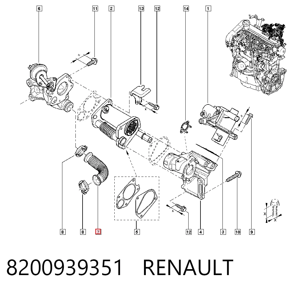 8200939351 Renault (RVI)