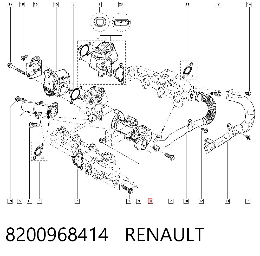 8200968414 Renault (RVI)