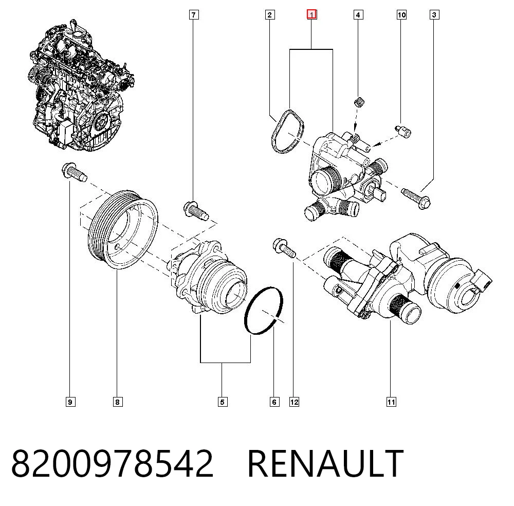 8200978542 Renault (RVI)