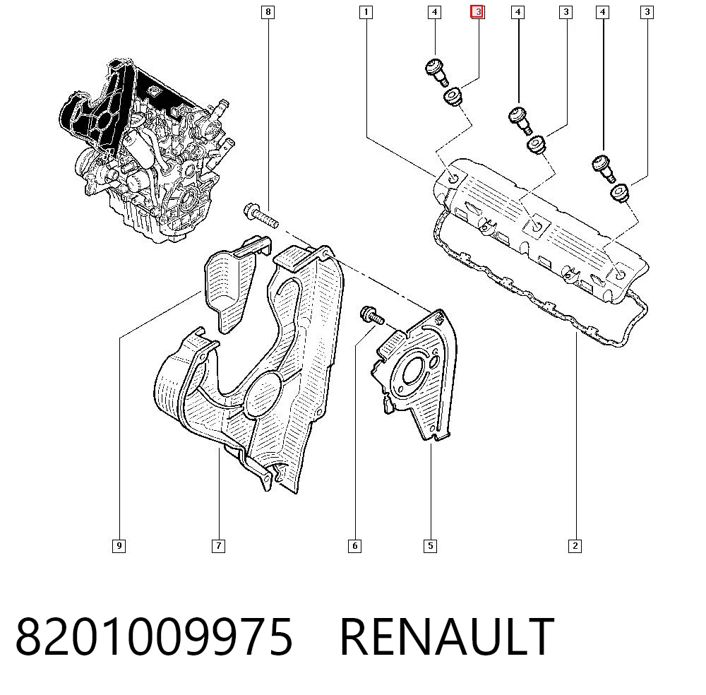 8201009975 Renault (RVI)