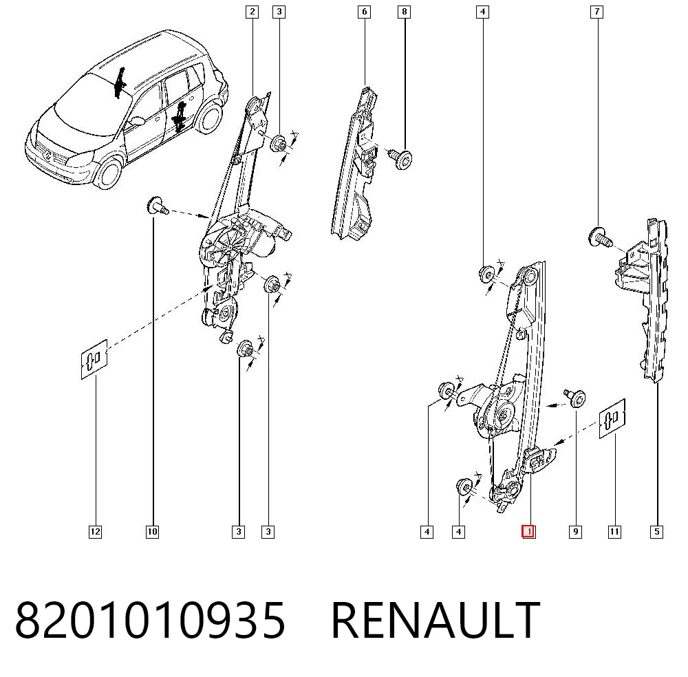 8201010935 Renault (RVI)