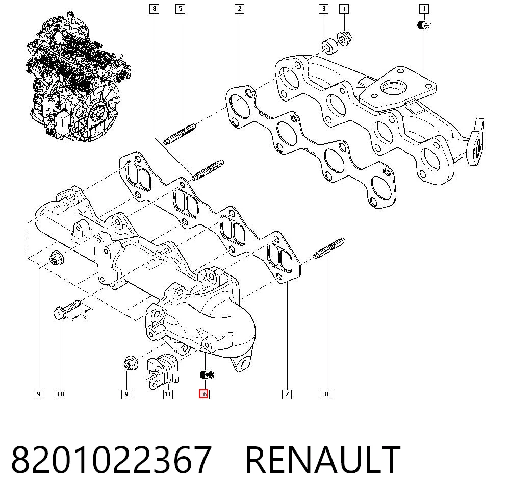 Colectores de admisión para Renault Master III FV