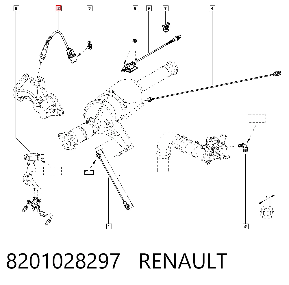 Sensor de oxígeno previo al catalizador General Motors 8201028297 precio, desde 67,24 EUR