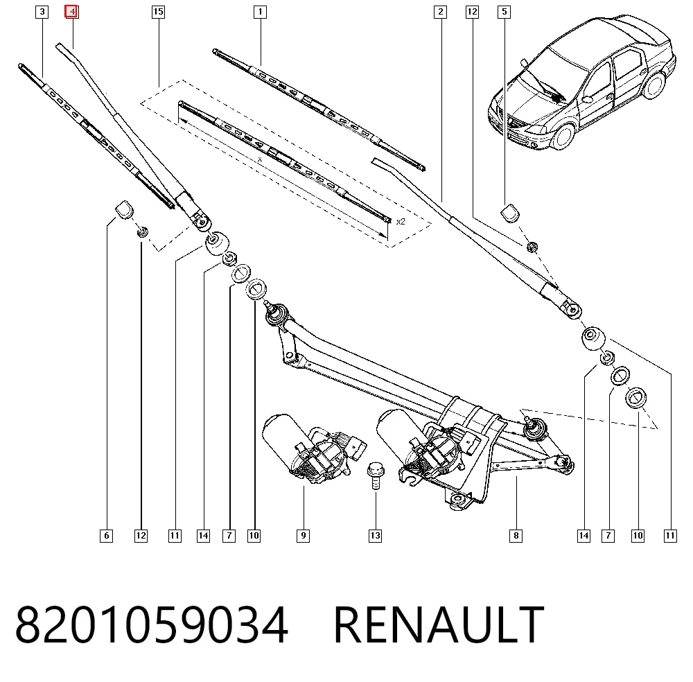 8201059034 Renault (RVI)