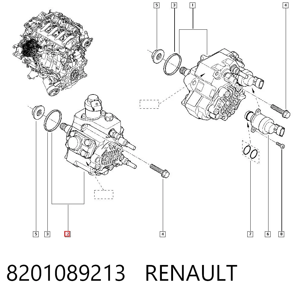 8201089213 Renault (RVI)
