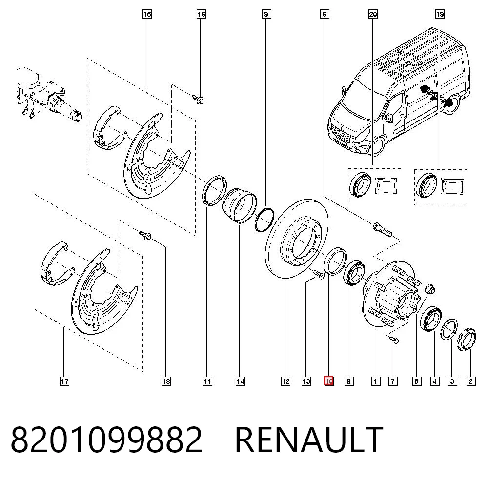 8201099882 Renault (RVI)