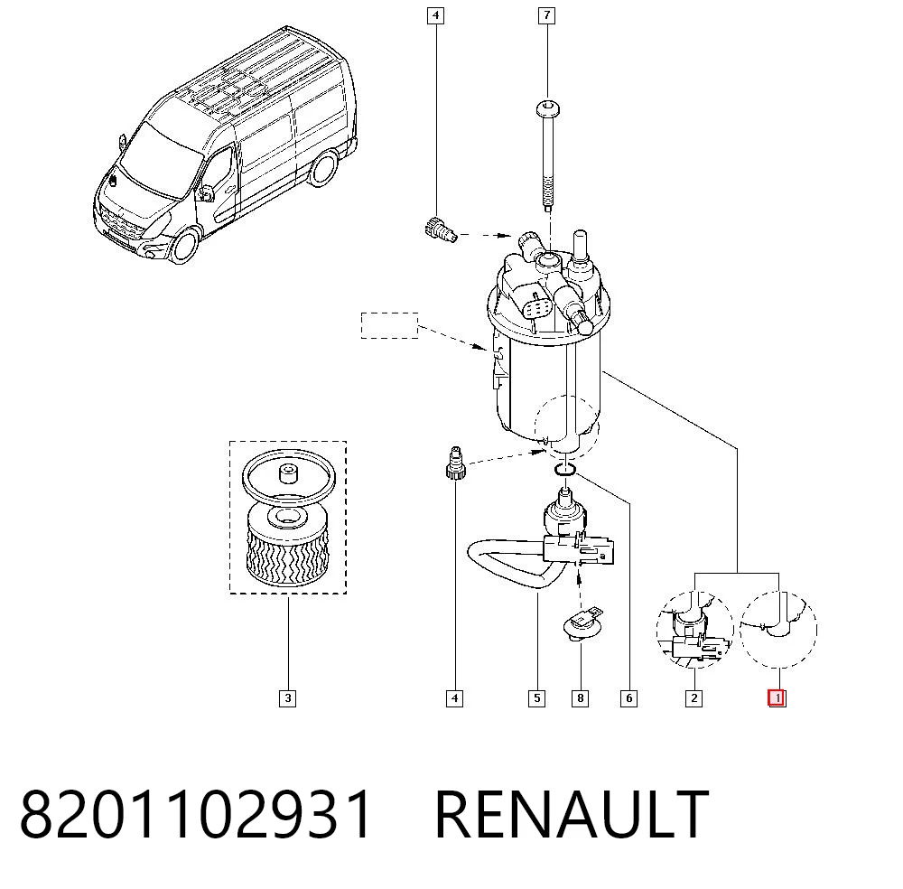 8201102931 Renault (RVI)