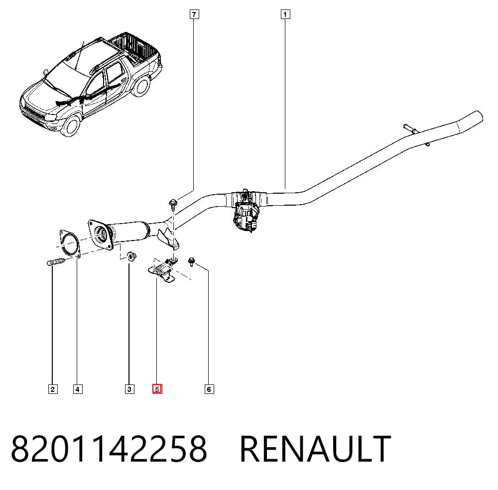 8201142258 Renault (RVI)