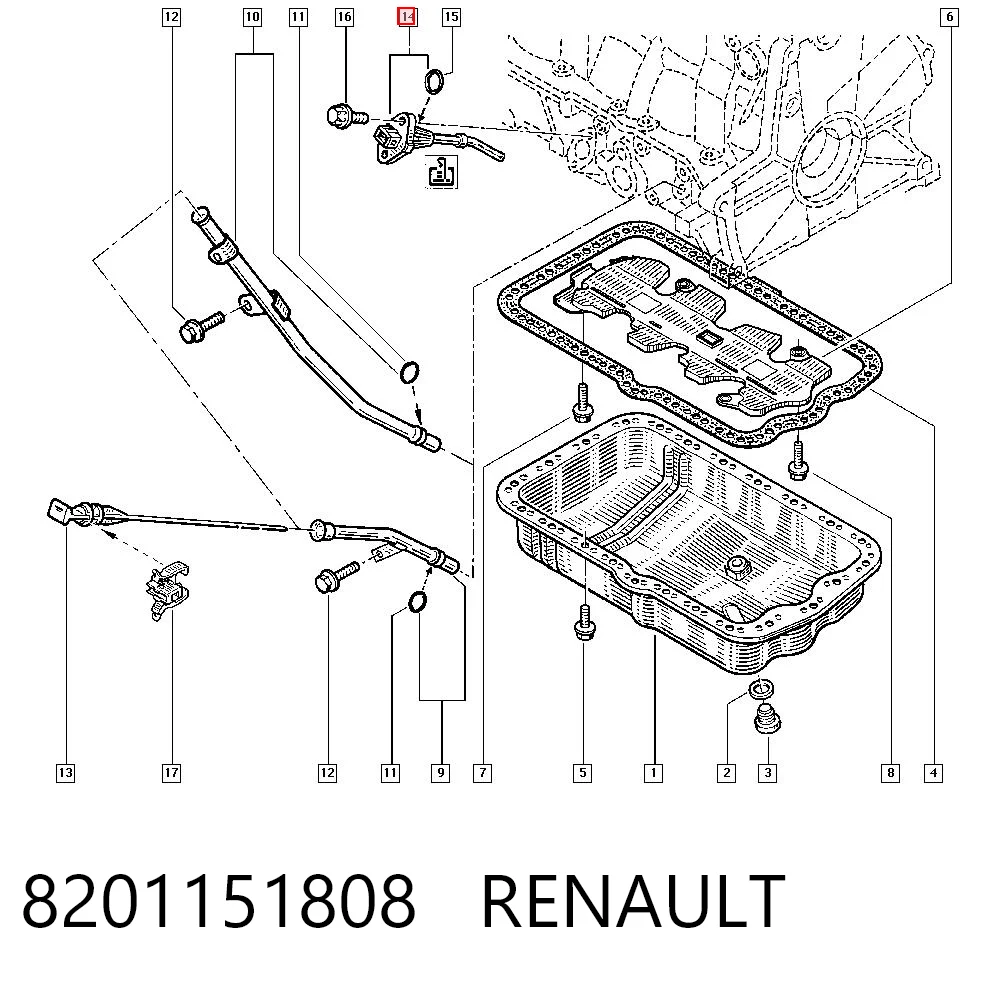 8201151808 Renault (RVI)