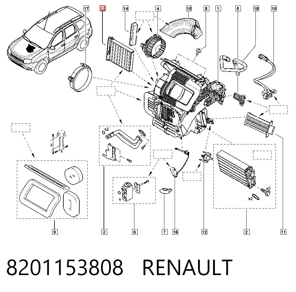 8201153808 Renault (RVI)