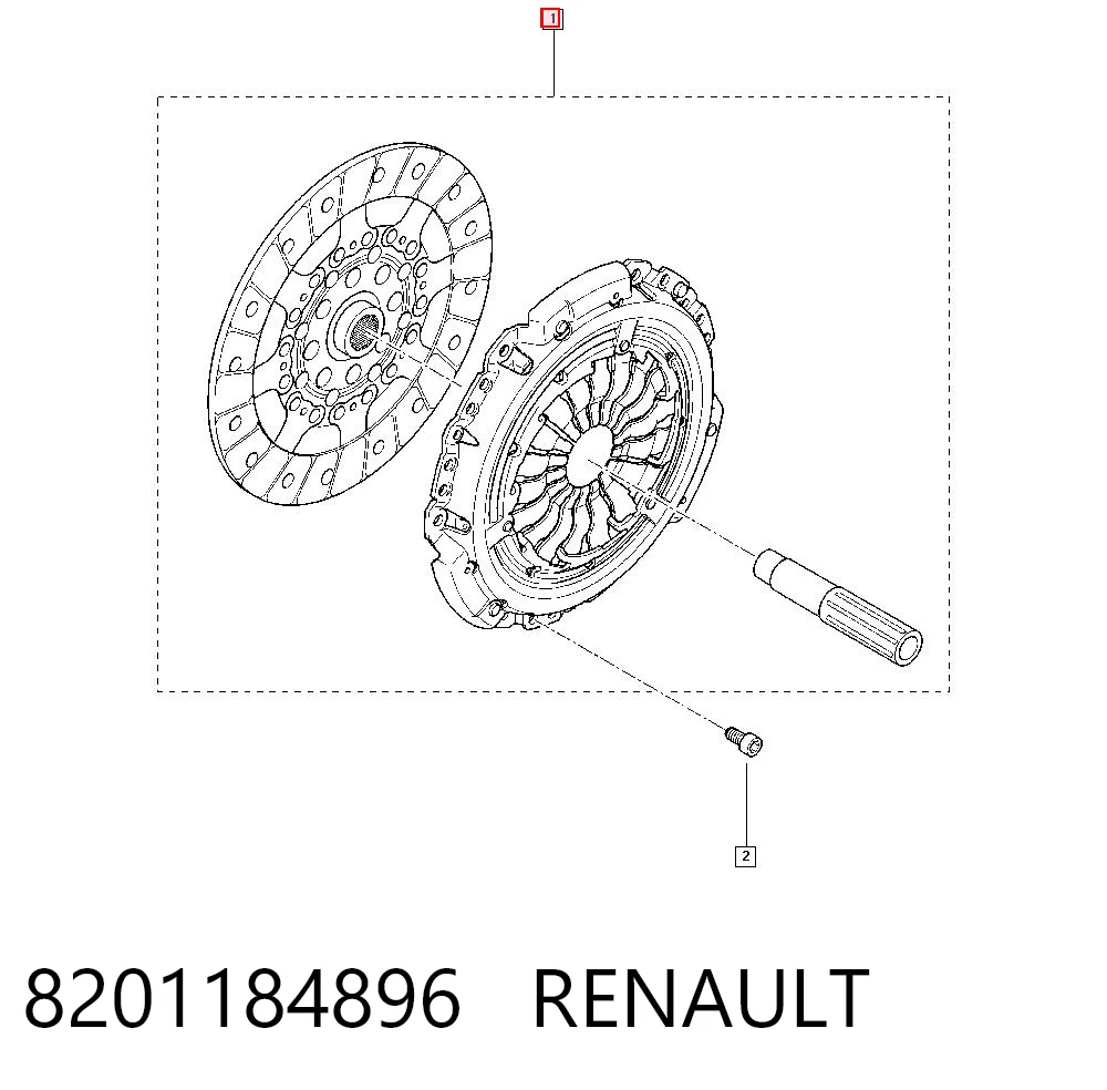 8201184896 Renault (RVI)
