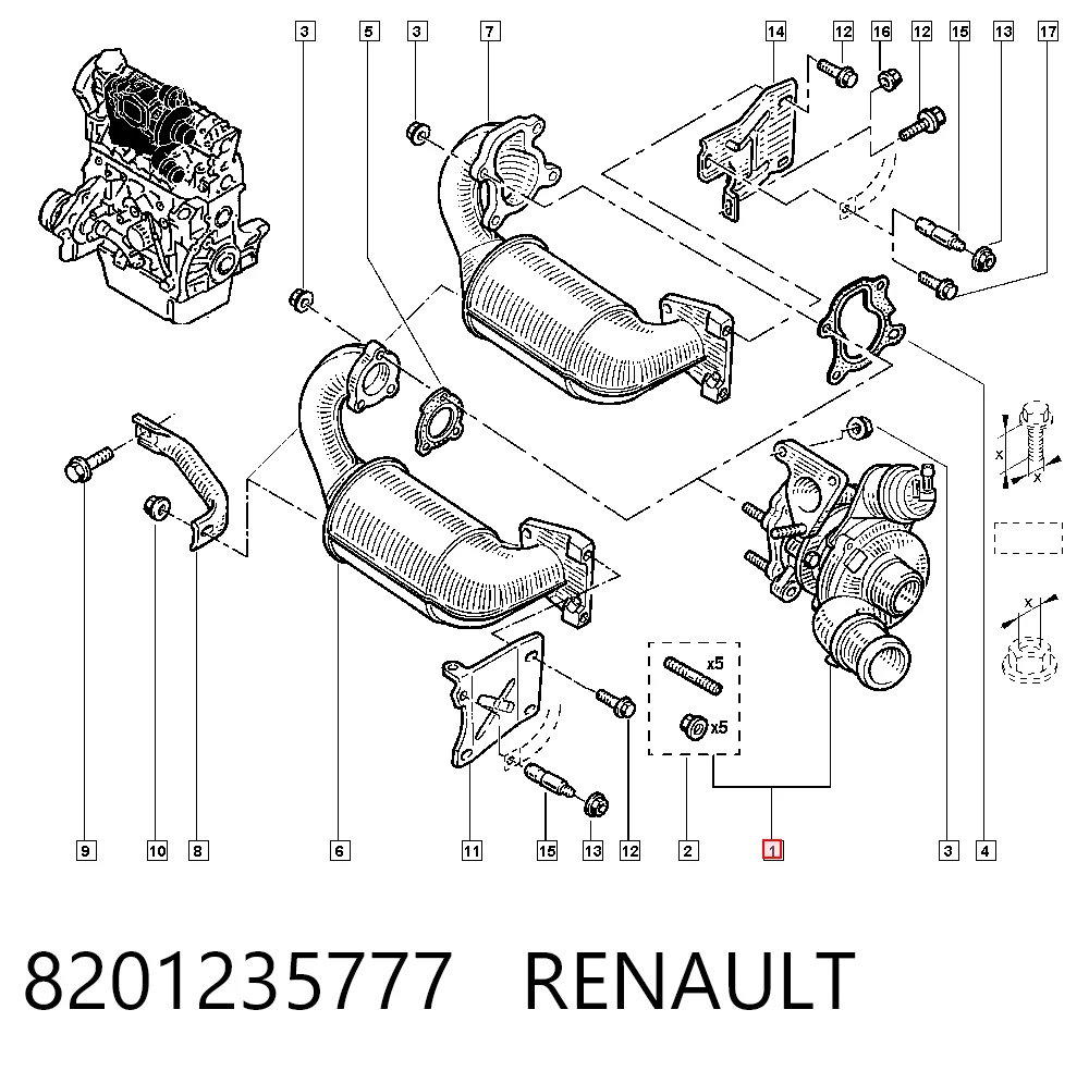 8201235777 Renault (RVI)