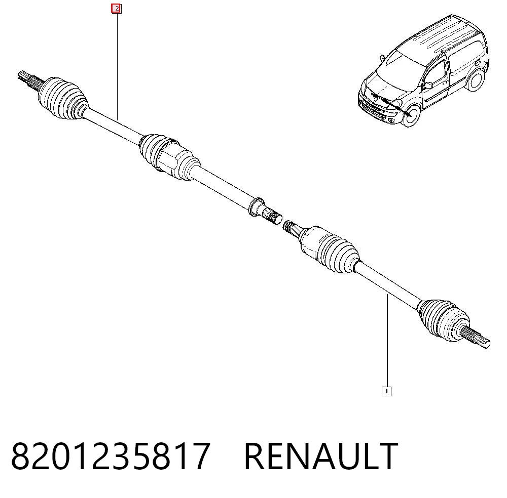 8201235817 Renault (RVI)