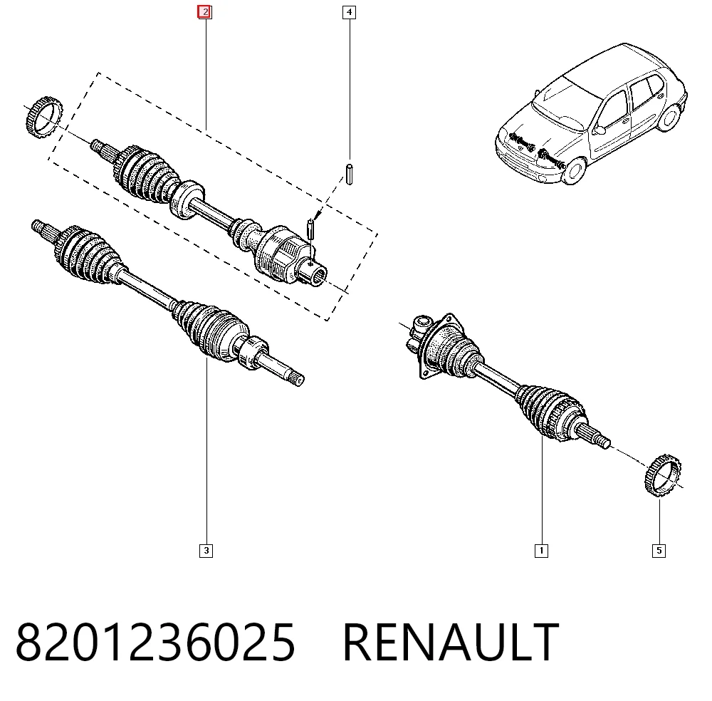 8201236025 Renault (RVI)