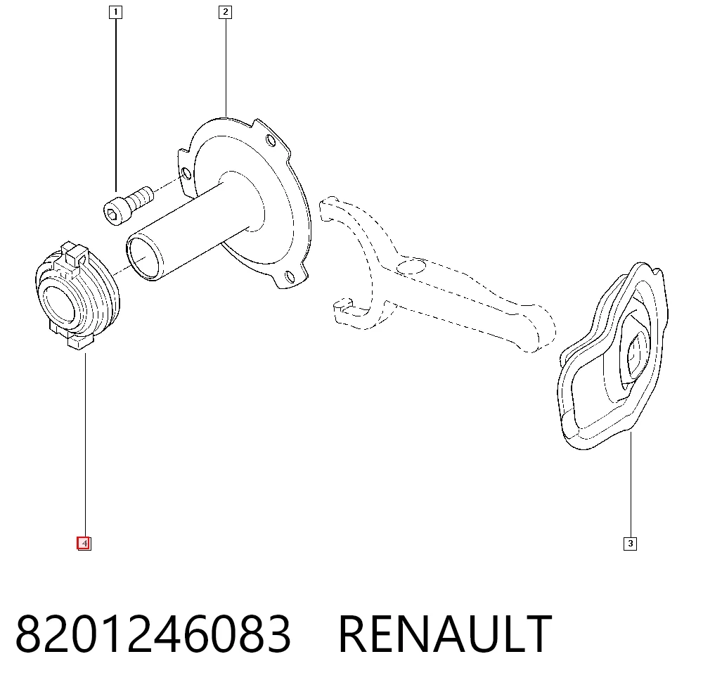  Cojinete de embrague Iveco Daily 3