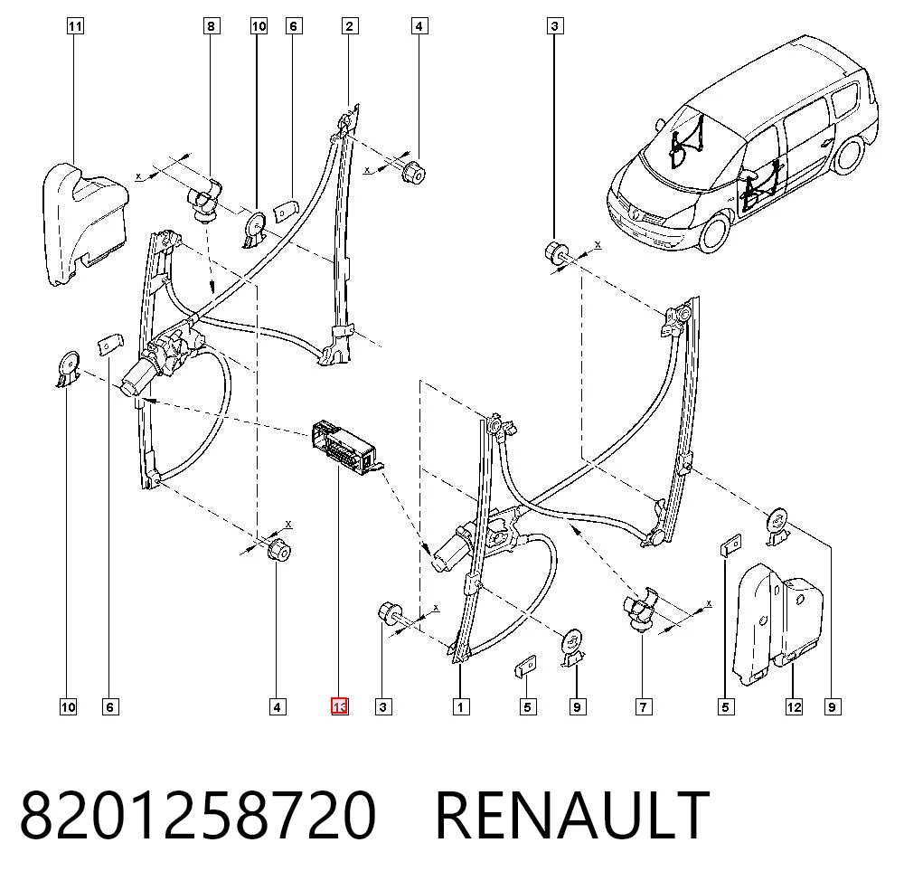 8201258720 Renault (RVI)