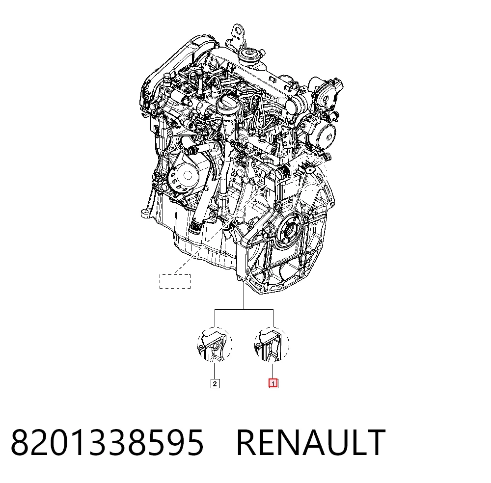 8201338595 Renault (RVI)