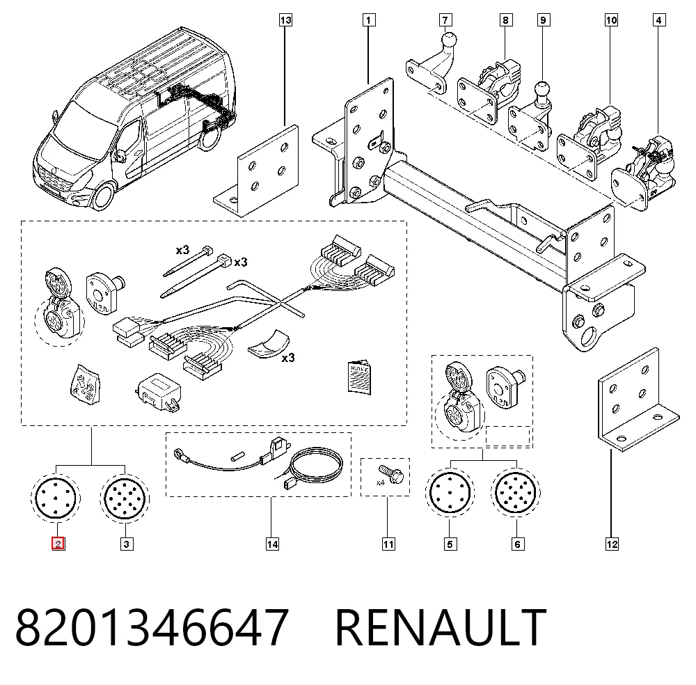 8201346647 Renault (RVI)