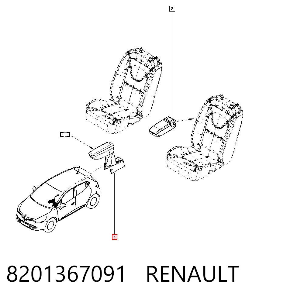 8201367091 Renault (RVI)