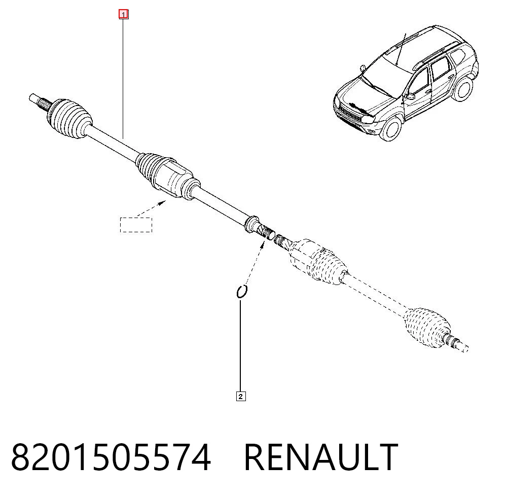 8201505574 Renault (RVI)