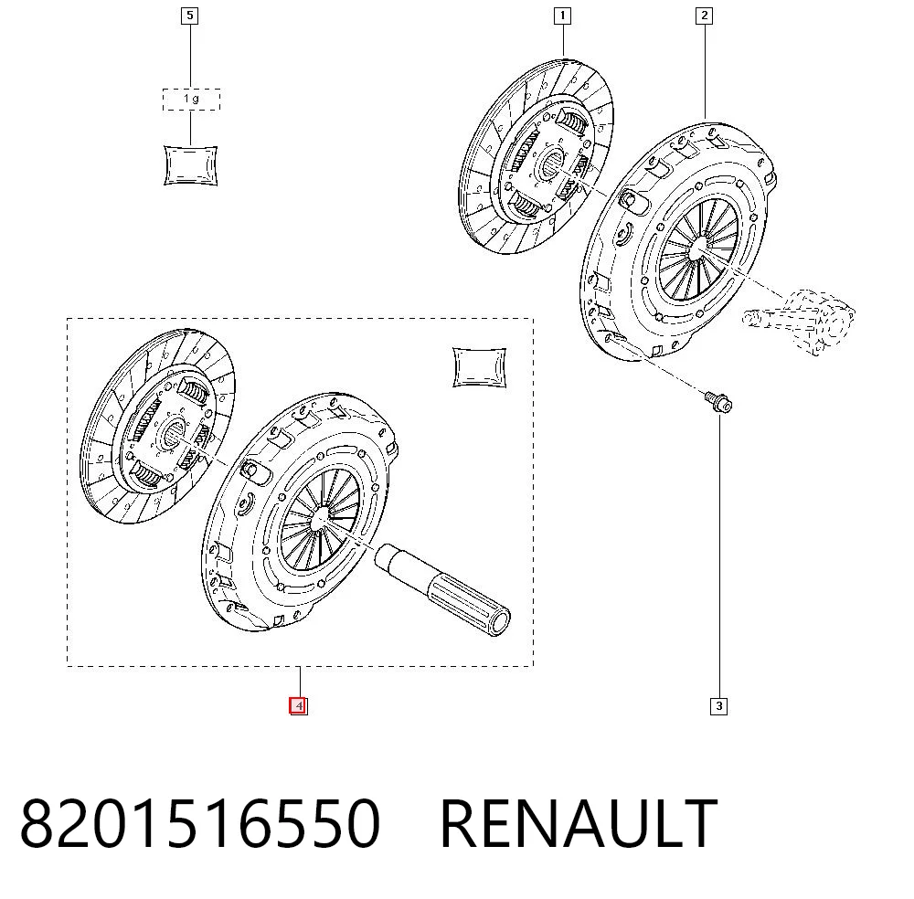 Embrague para Renault Master HD, FD