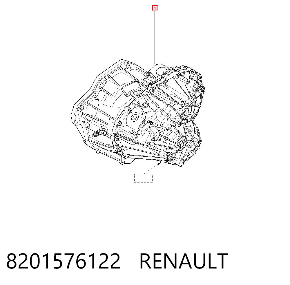 Transimisión manual para Renault Trafic III EG