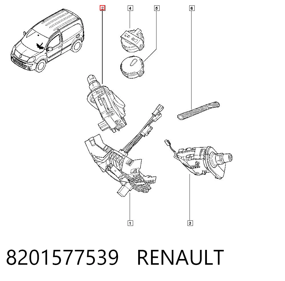 8201577539 Renault (RVI)