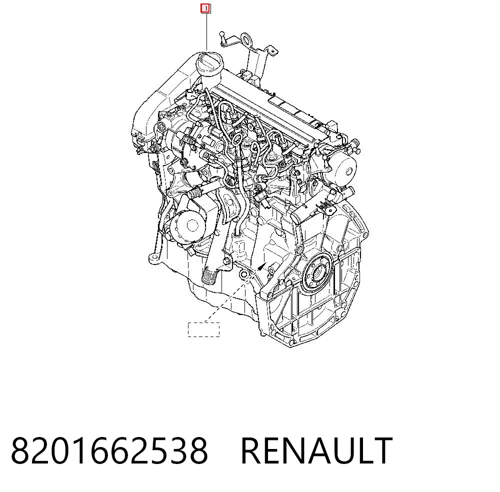 Motor completo para Dacia Lodgy  JS