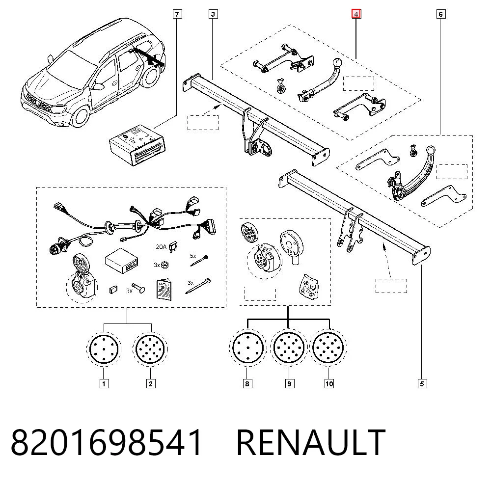 8201698541 Renault (RVI)