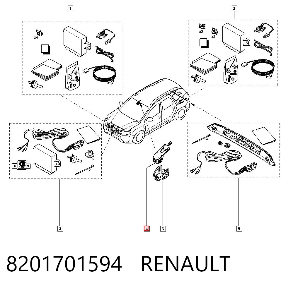 8201701594 Renault (RVI)