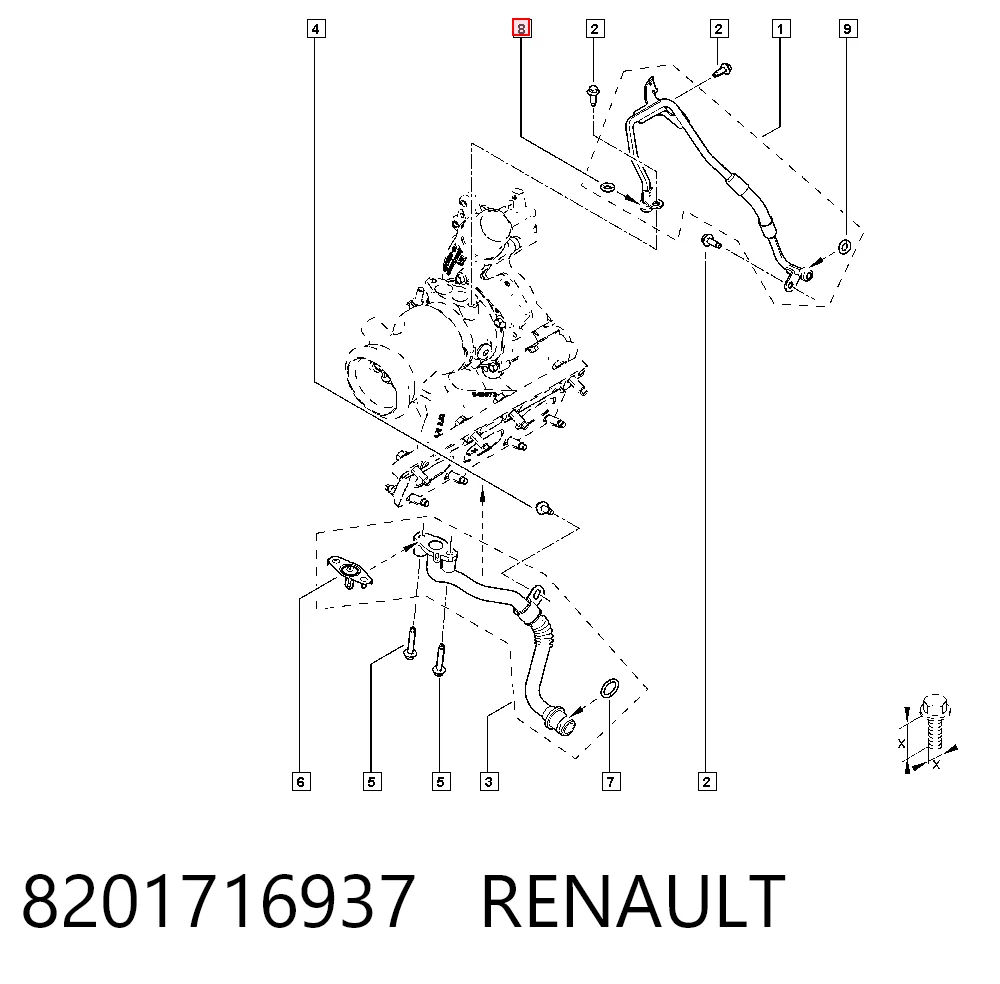 8201716937 Renault (RVI)