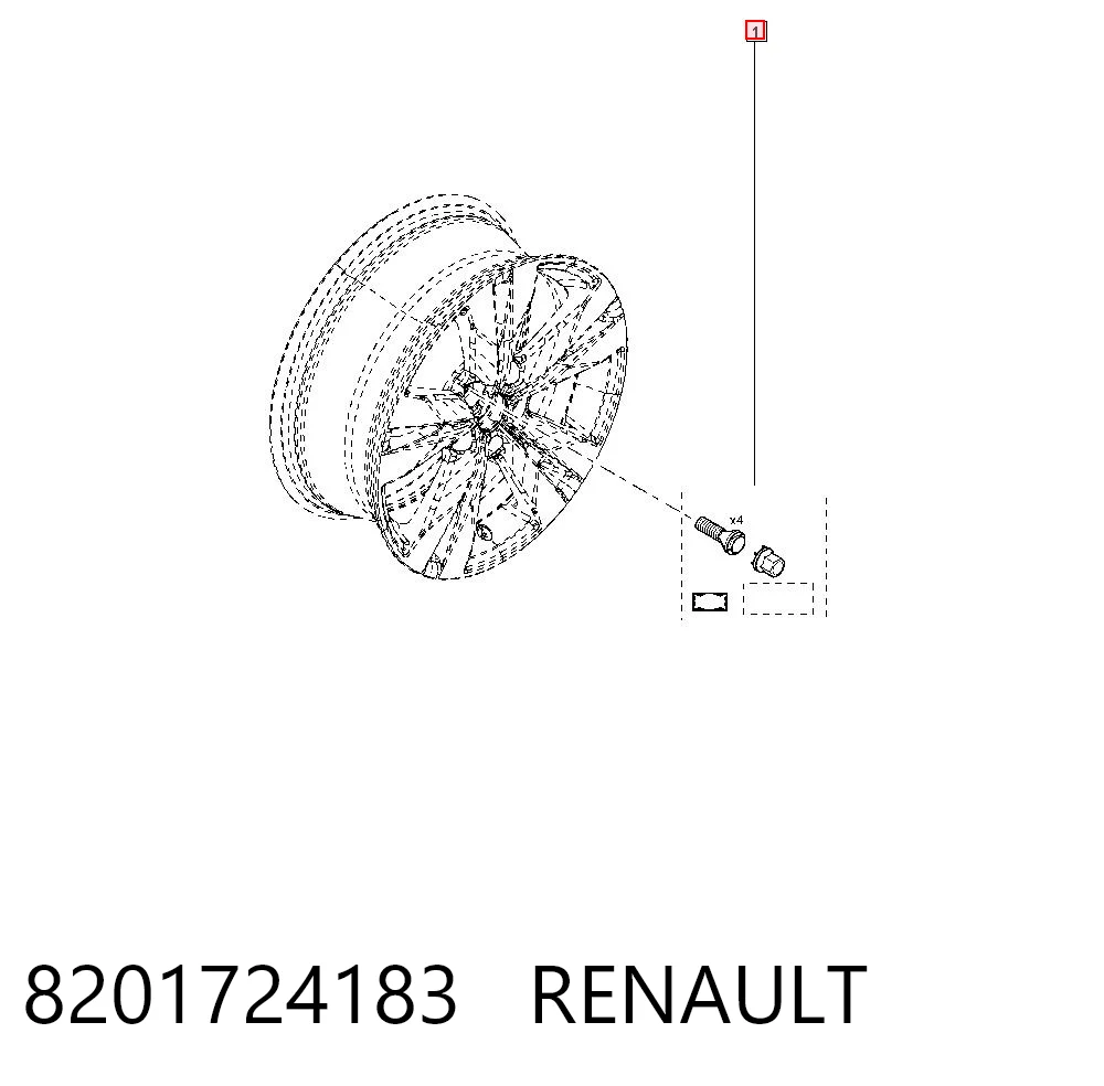 8201724183 Renault (RVI)