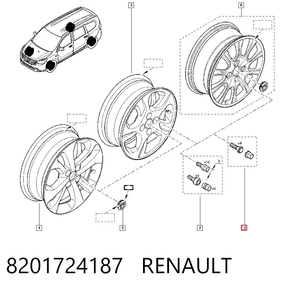 8201724187 Renault (RVI)