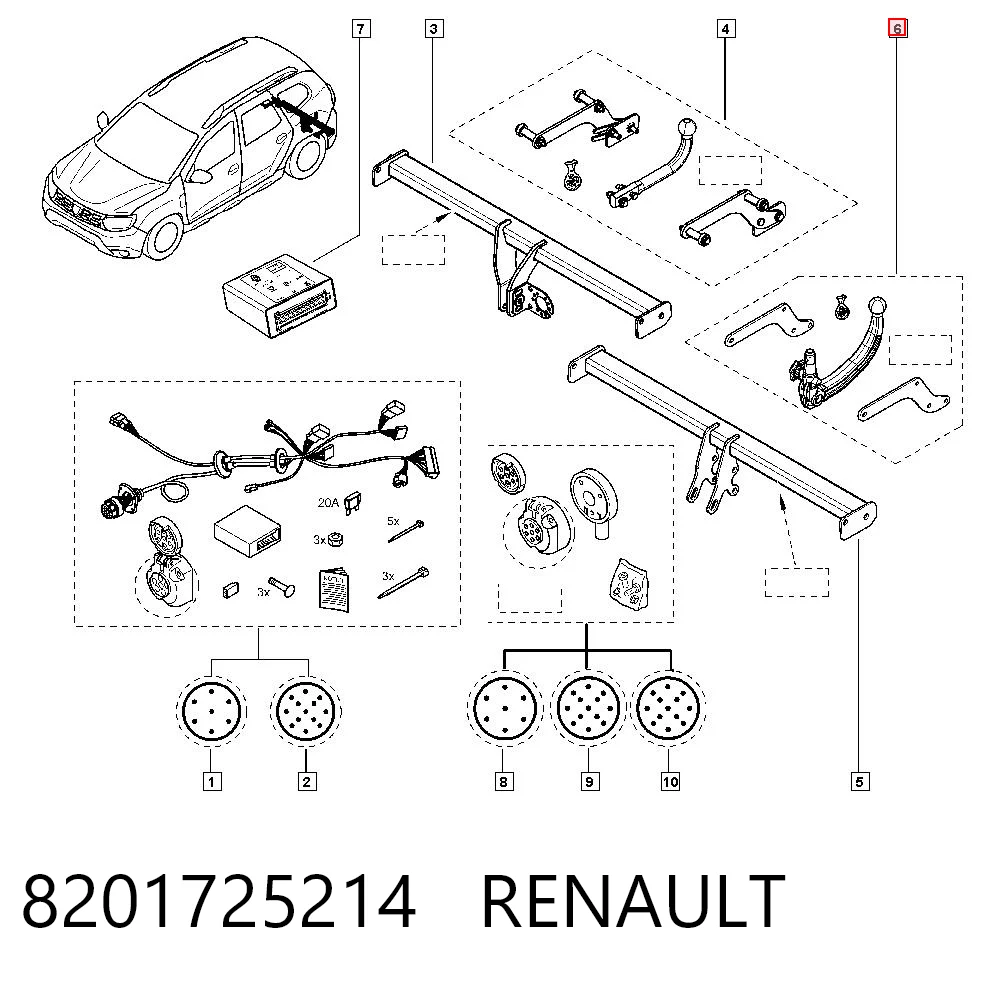 8201725214 Renault (RVI)