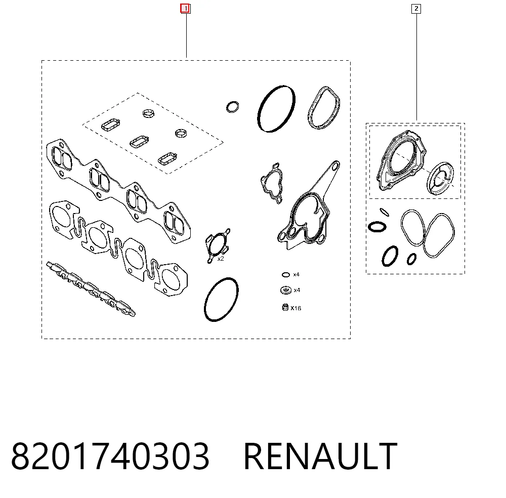 8201740303 Renault (RVI)