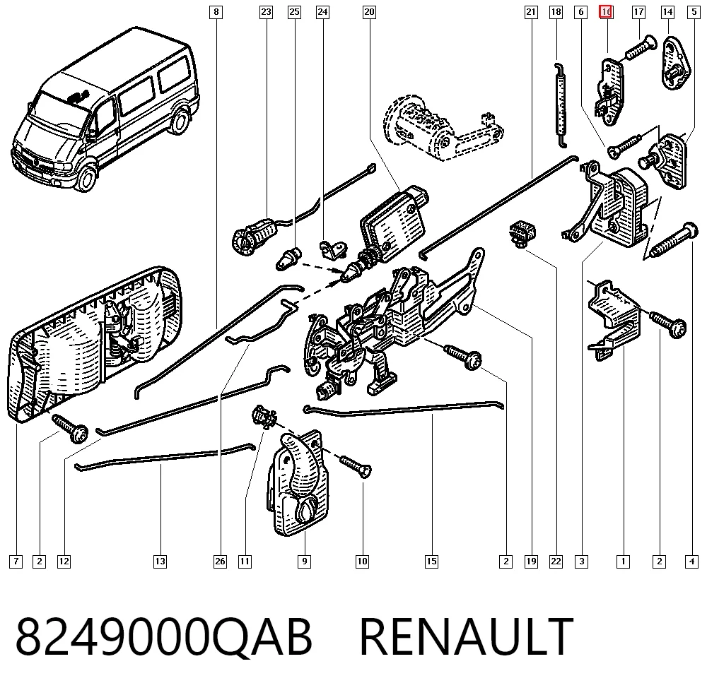 8249000QAB Renault (RVI)